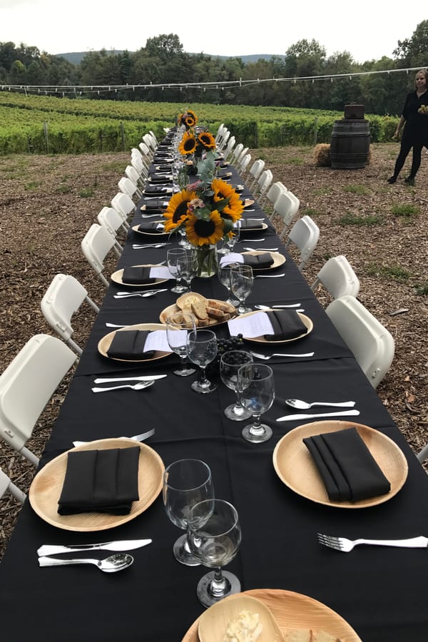 Private dinner event